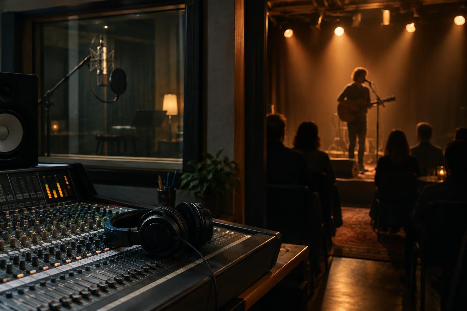 How to Compare a Live Performance With Its Studio Version