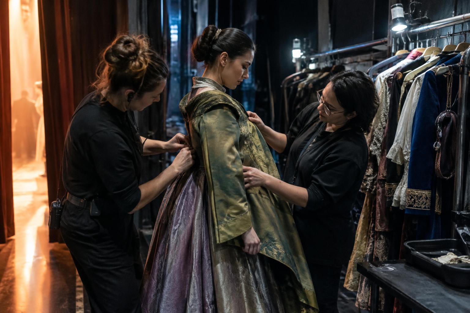 Costumes Built for the Clock: Planning Fast Changes During a Live Show
