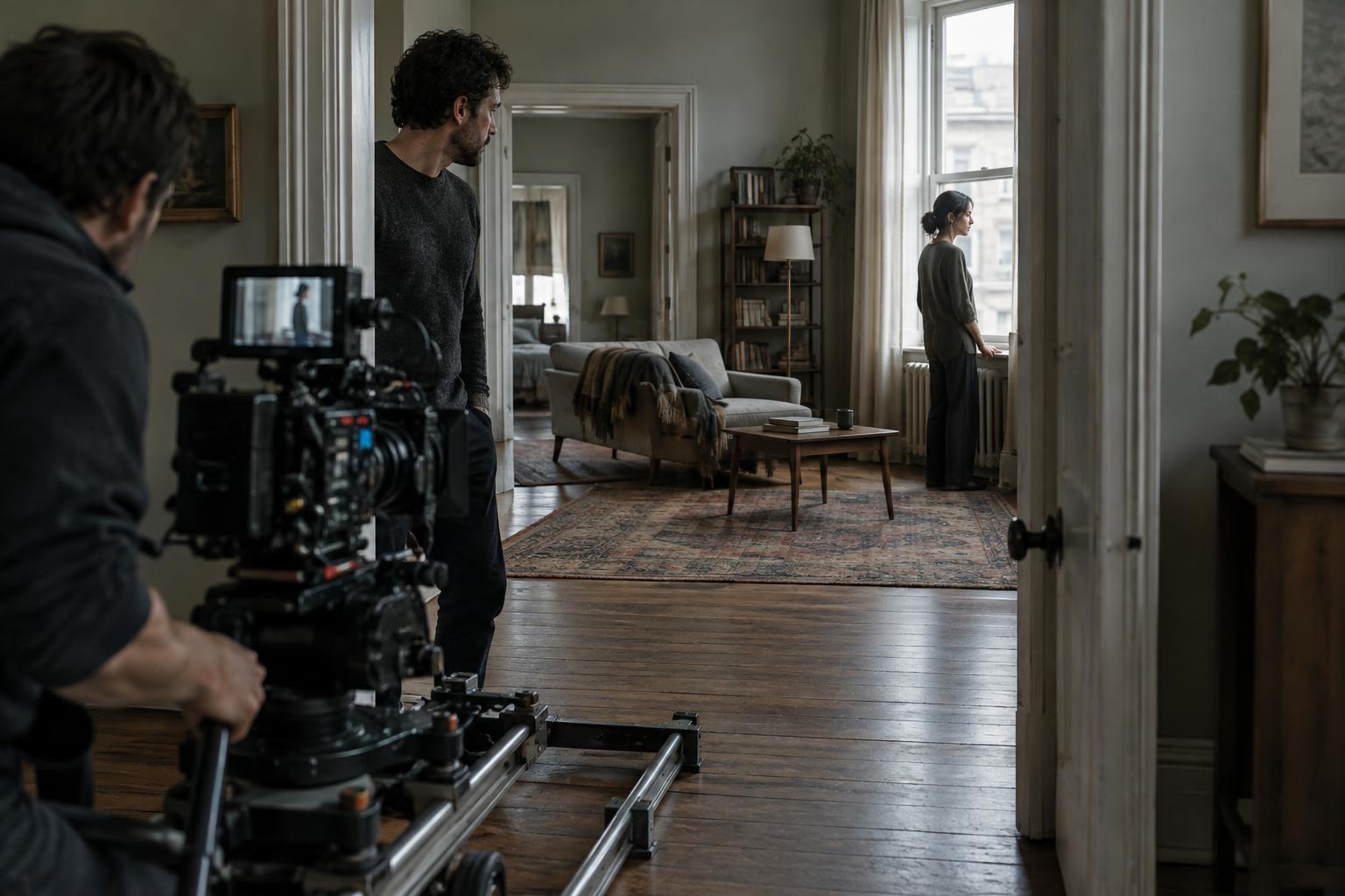 Camera Movement Versus Actor Blocking: How a Scene Guides the Eye